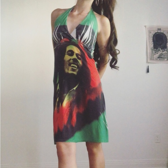 Bob Marley dress from Jamaica - Picture 3 of 8
